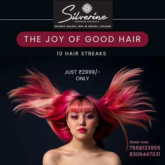 10 Hair Streaks in Jaipur at just 2999/-