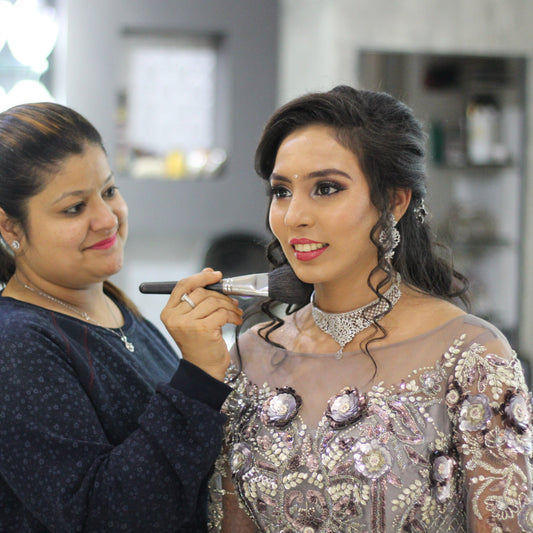 Women engagement makeup in vaishali nagar Jaipur