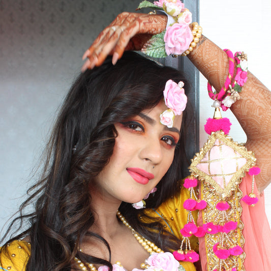 Destination / Outdoor Mehendi makeup in Jaipur
