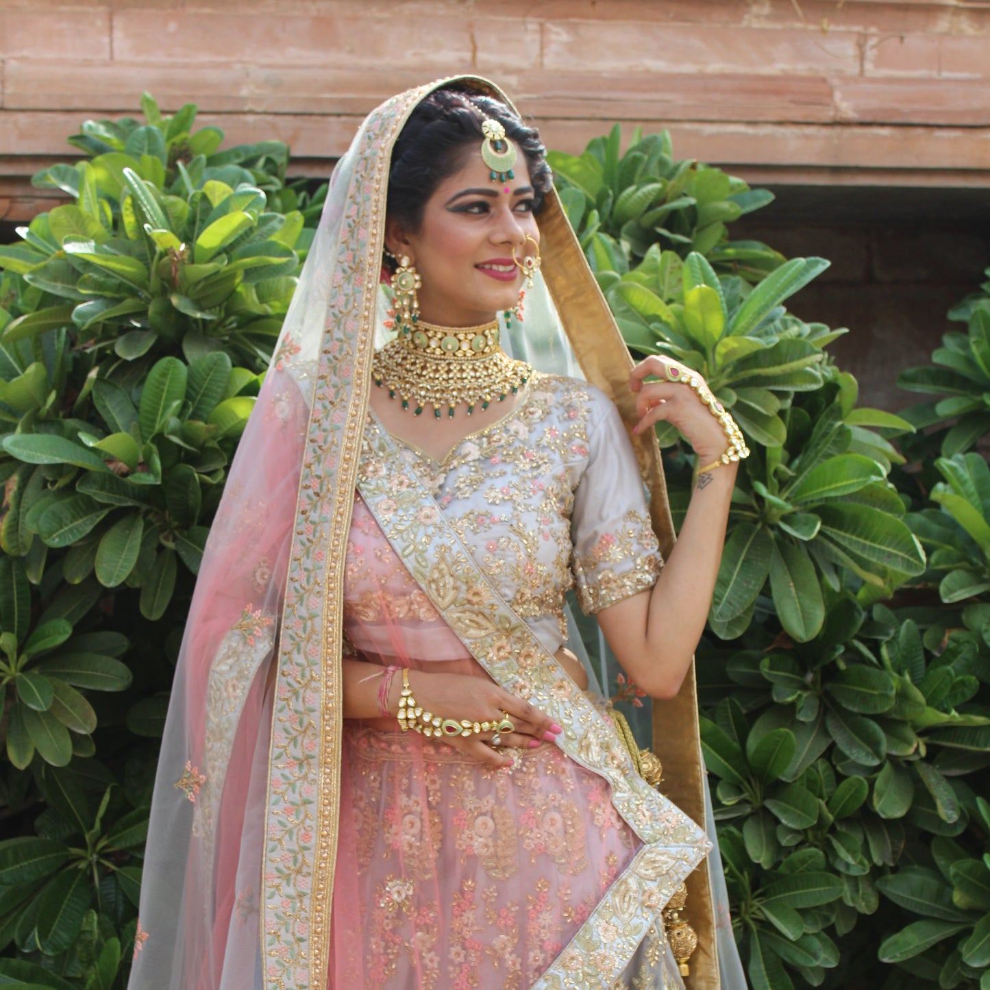 Destination / Outdoor Women Sangeet Makeup in Jaipur