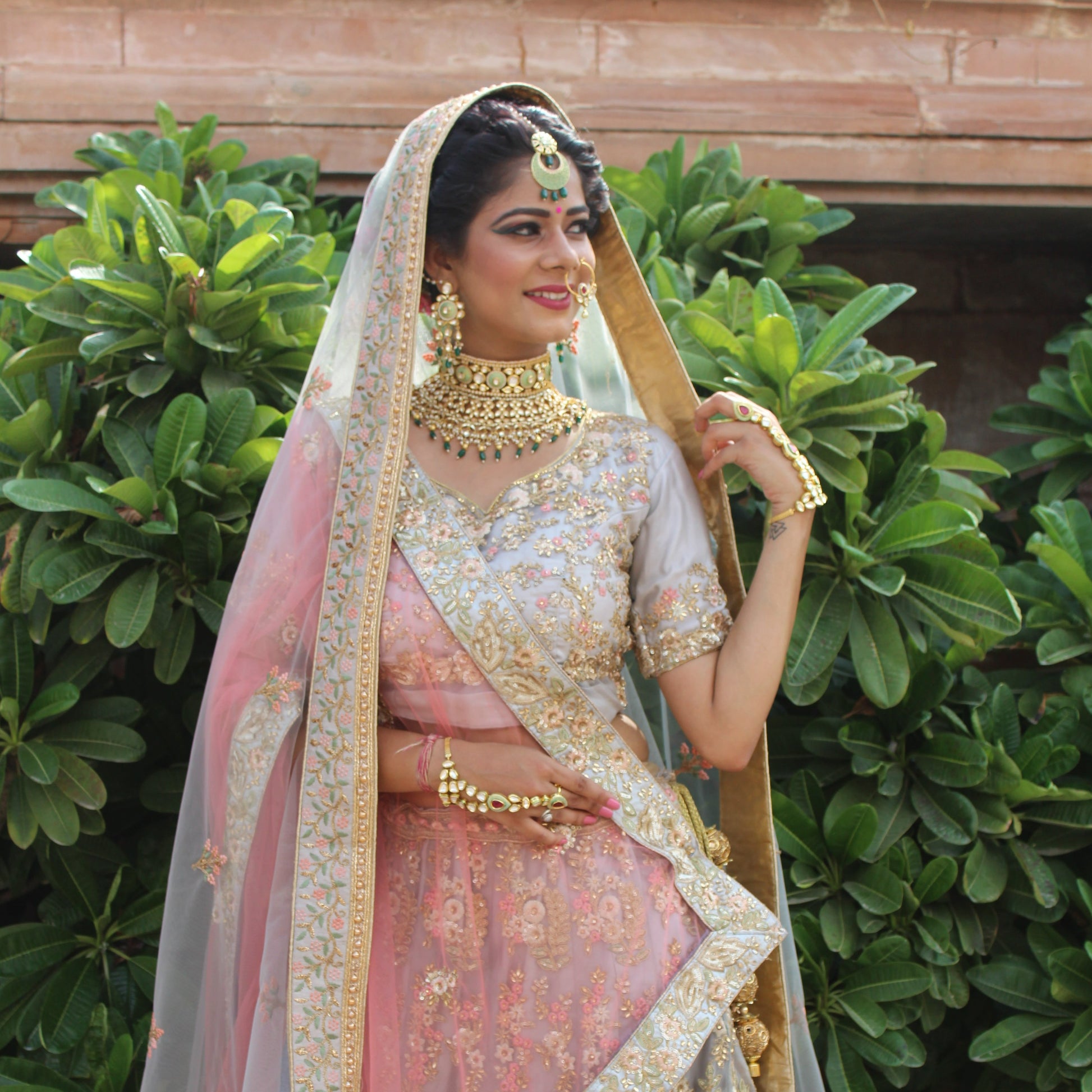 Destination / Outdoor Women Sangeet Makeup in Jaipur